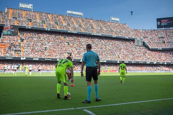 Valencia Cf przeciwko Real Betis — Zdjęcie stockowe