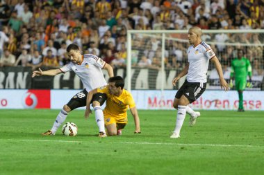 Valencia cf ve malaga cf oyuncu eylemi