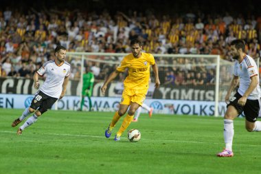 Valencia cf ve malaga cf oyuncu eylemi