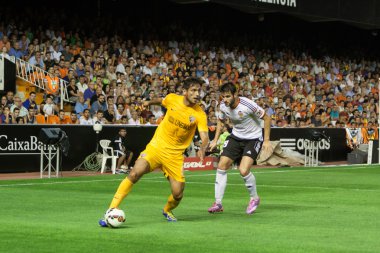 Valencia cf ve malaga cf oyuncu eylemi