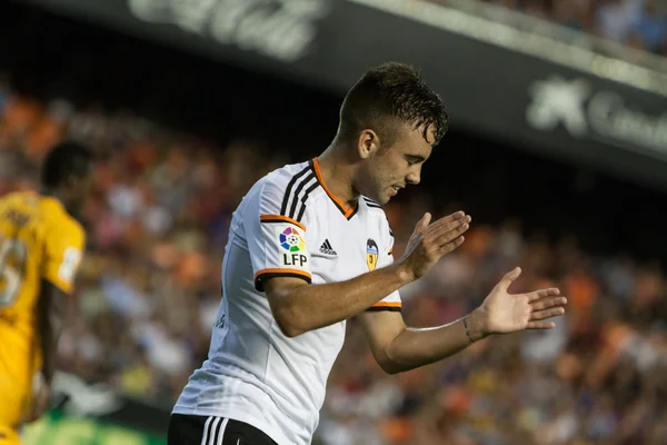 Valencia fc spelaren — Stockfoto