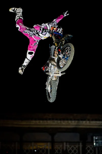 Edgar torronteras bei freestyle internacional in valencia — Stockfoto