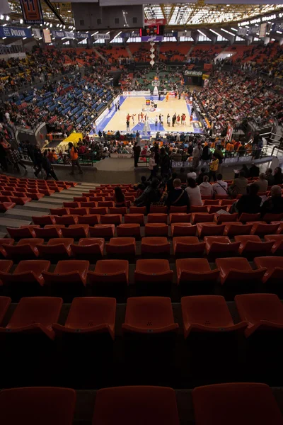 Spanish ACB League Pamesa Valencia against Akasvayu Girona — Stock Photo, Image