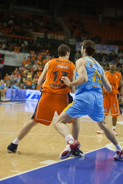 Valence Basket contre Polaris World Murcia — Photo