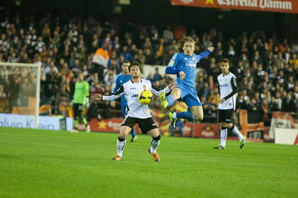 Luka Modric del Real Madrid en acción —  Fotos de Stock