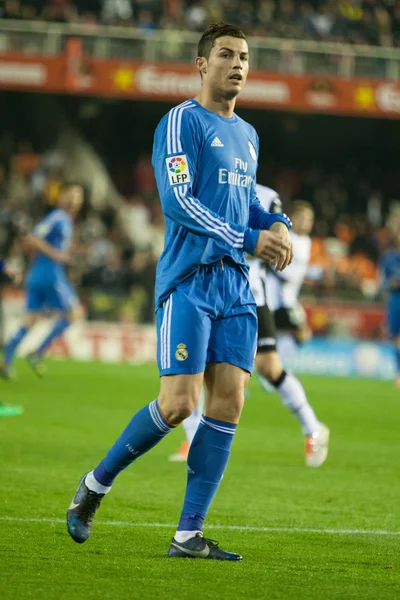 Cristiano Ronaldo of Real Madrid reacts — Stock Photo, Image