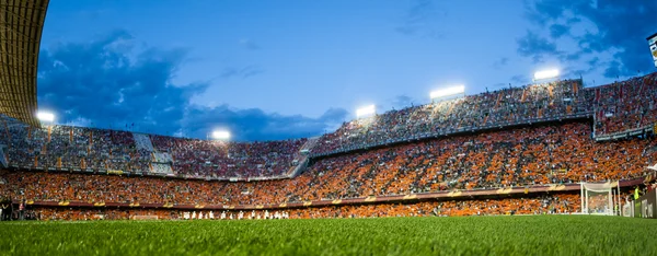 Mestalla 경기장의 보기 — 스톡 사진