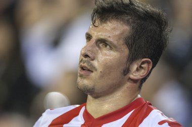 Emre İspanya Kupası maçı sırasında