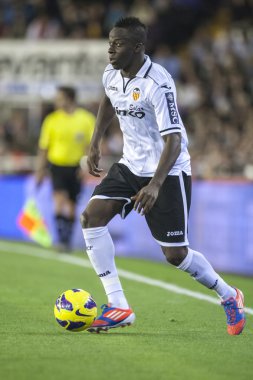 İspanya Kupası maçı sırasında Cissokho