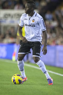 İspanya Kupası maçı sırasında Cissokho