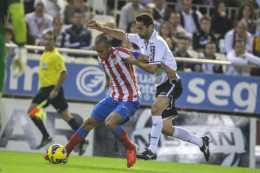 Miranda ve jonas İspanya Kupası maçı sırasında