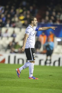 uefa Şampiyonlar Ligi maç sırasında Soldado