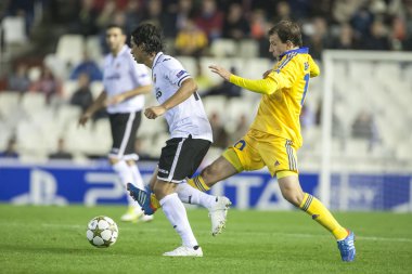 Tino costa sırasında uefa Şampiyonlar Ligi maçı maç