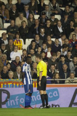 İspanyol futbol ligi maç sırasında oyuncular