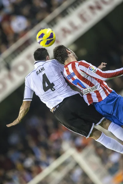 Rami och adrian under spanska cup match — Stockfoto