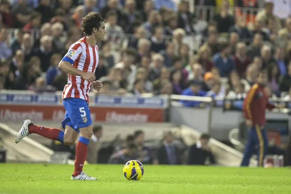 Tiago durante o jogo da Copa da Espanha — Fotografia de Stock