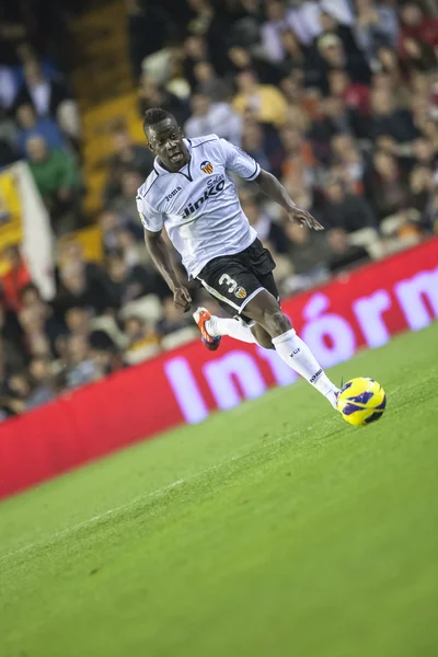Cissokho during Spanish Cup match — Stock Photo, Image