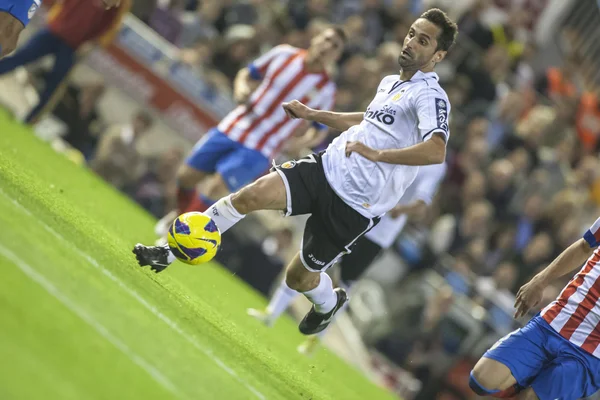 Jonas during Spanish Cup match — Stock Photo, Image