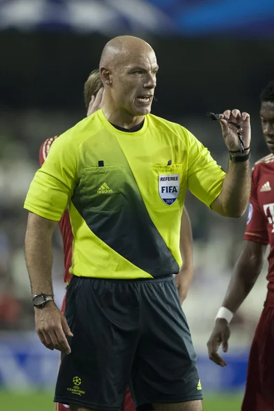 Arbitro Howard Webb — Foto Stock