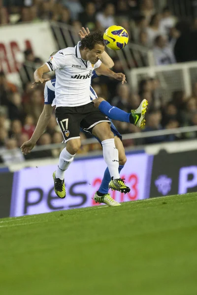 Players during Spanish Soccer League match — Stock Photo, Image