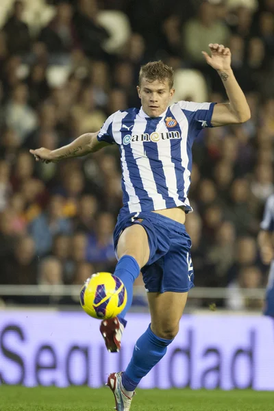 İspanyol futbol ligi maç sırasında oyuncular