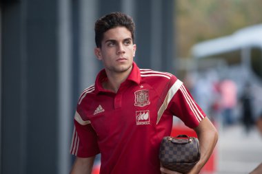 ulusal İspanya futbol oyuncu marc bartra