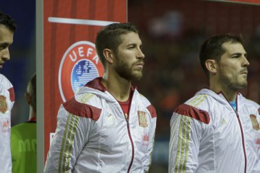 Sergio Ramos and Iker Casillas clipart