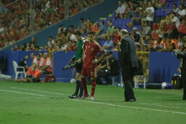 Do przodu munir el Hadadi gotowy do debiutu — Zdjęcie stockowe