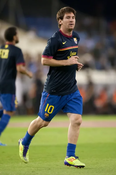 Lionel Messi in action — Stock Photo, Image