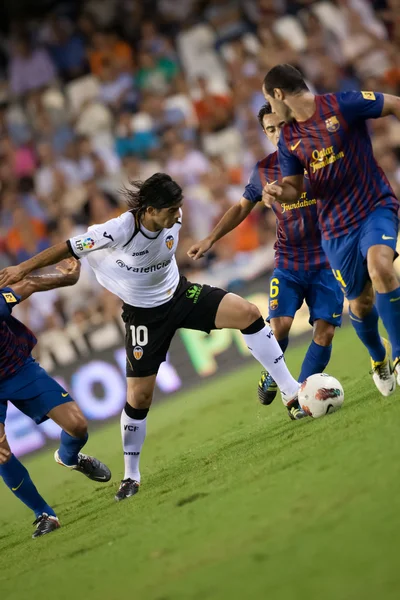 Banega en action — Photo