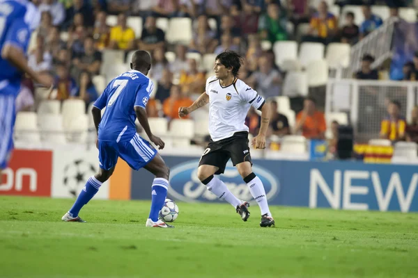 Ramires y Banega en acción — Foto de Stock