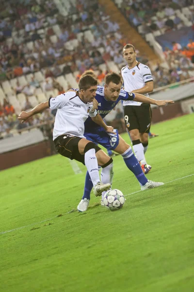 Pablo Hernandez and Terry in action — Stock Photo, Image