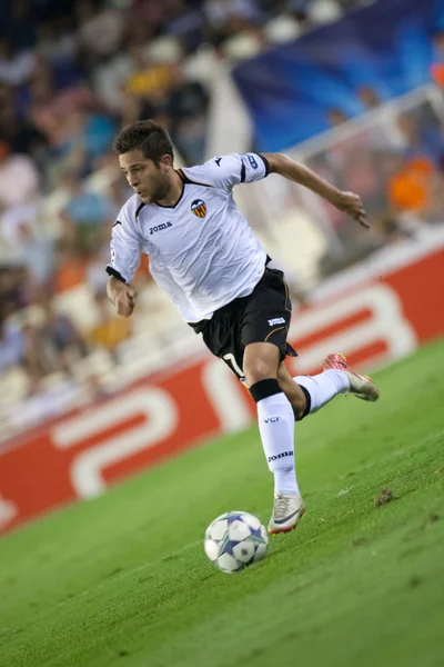 Jordi alba i aktion — Stockfoto