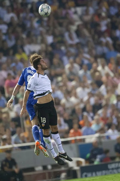 Torres and Ruiz in action — Stock Photo, Image