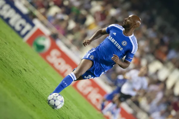 Anelka in action — Stock Photo, Image