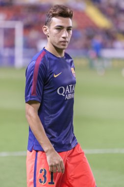 Münir ısınma Barselona