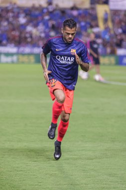 Dani alves ısınma Barselona