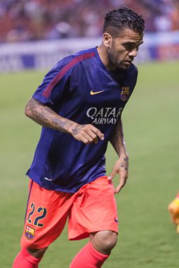 eylem Barcelona Dani alves