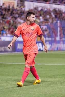 Messi Barcelona içinde hareket