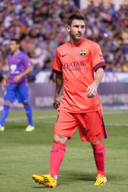 Messi Barcelona içinde hareket