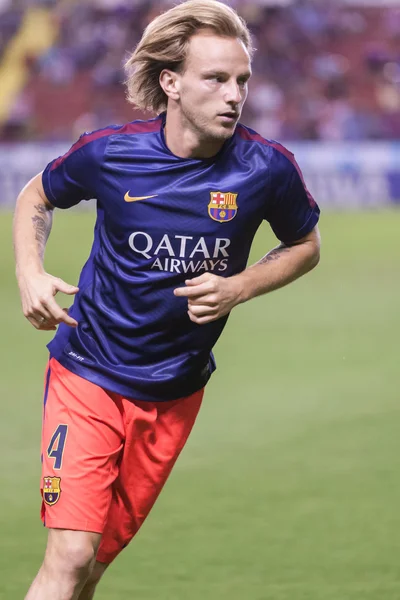 Eylem Barcelona Rakitic — Stok fotoğraf