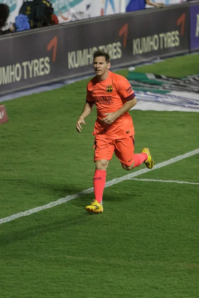 Messi de Barcelone en action — Photo