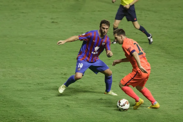 Messi de Barcelone en action — Photo