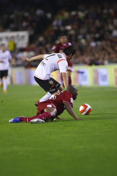 Valencia Cf 対セビージャ — ストック写真