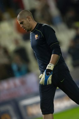Victor Valdes oyun sırasında