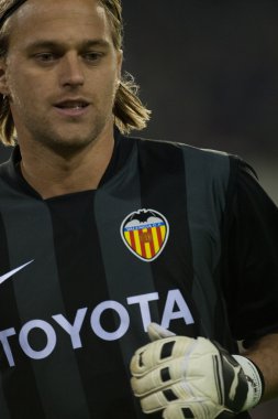 Timo Hildebrand maç sırasında