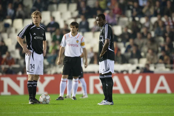 Yssouf Kone en Steffen Iversen — Stockfoto