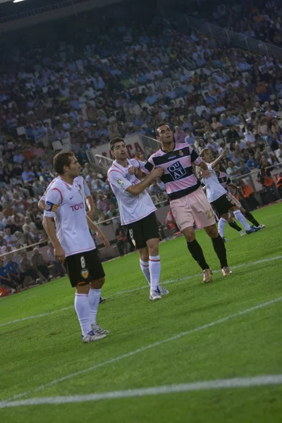 Liga española Valencia vs Espanyol — Foto de Stock