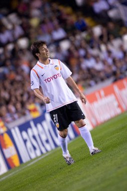 Oyun sırasında David Silva