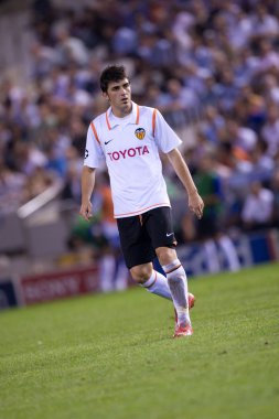 Oyun sırasında David Villa